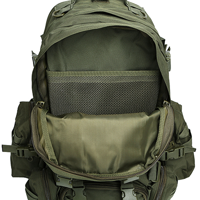 Армейская зеленая сумка в стиле милитари большой вместимости