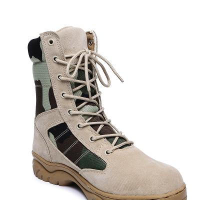 Военные камуфляжные пустынные замшевые кожаные армейские тактические ботинки