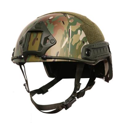 Армейско-зеленый пуленепробиваемый шлем FAST NIJ IIIA