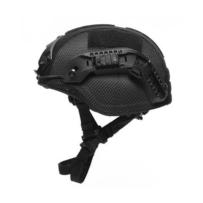 Военный тактический пуленепробиваемый шлем MICH с сеткой
        